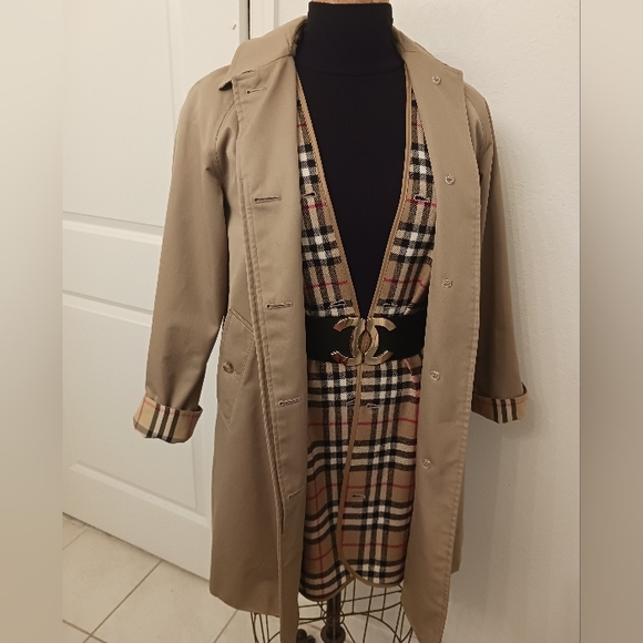 BURBERRY COAT LONG VEST - Picture 2 of 13